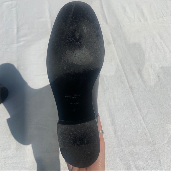 SOLD Authentic Saint Laurent Black Mid-Calf Boots - Picture 12 of 16